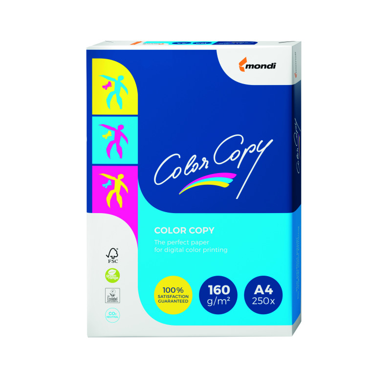 Color+Copy+A4+Paper+160gsm+White+%28Pack+of+250%29+CCW0324