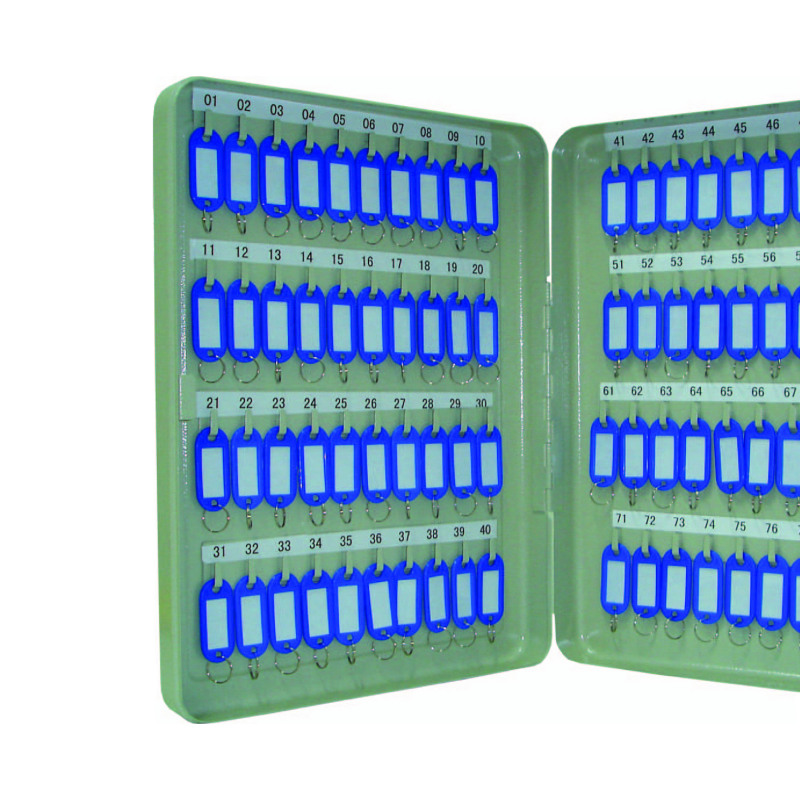 Q-Connect+80-Key+Cabinet+Pearl+Grey+KF04274