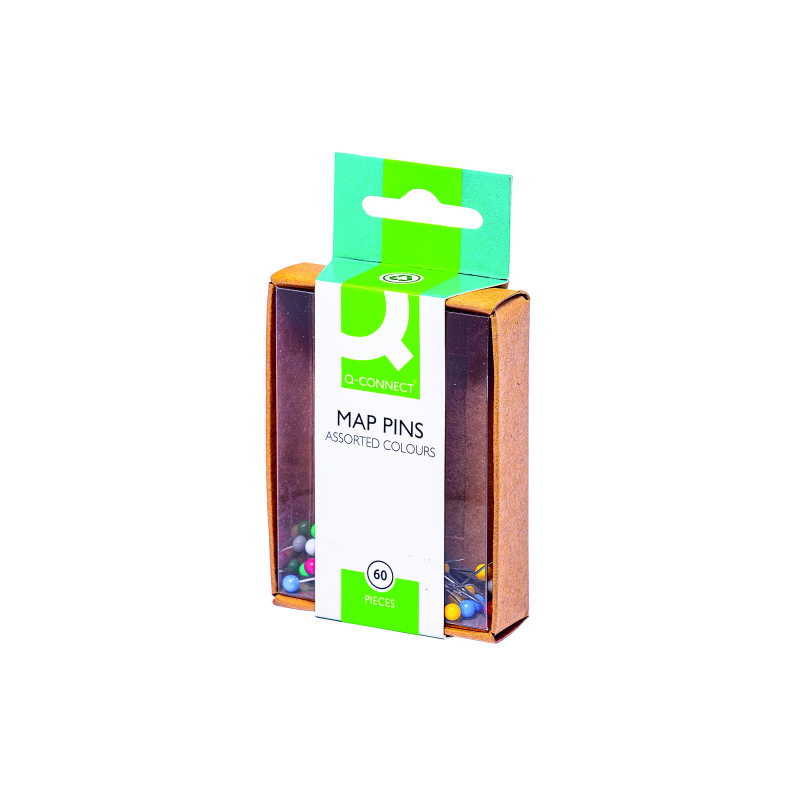 Q-Connect+Map+Pins+Assorted+%28600+Pack%29+KF02030Q