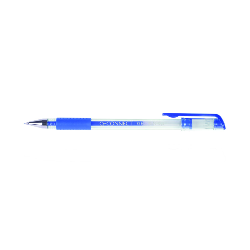 Q-Connect+Gel+Rollerball+Pen+Medium+Blue+%28Pack+of+10%29+KF21717