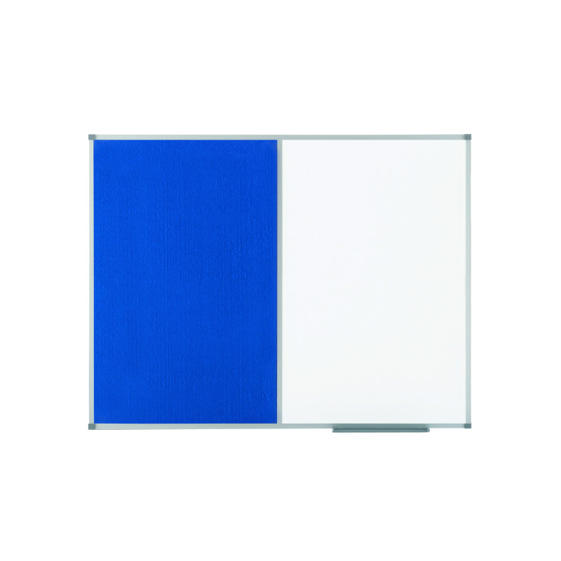 Nobo+Classic+Combi+Blue+Felt%2FSteel+Noticeboard+900x600mm+1902257