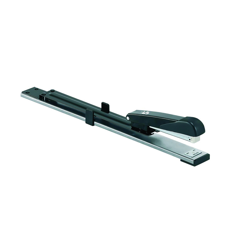 5+Star+Office+Stapler+Long+Arm+Full+Strip+300mm+Reach+Capacity+20+Sheets+Black