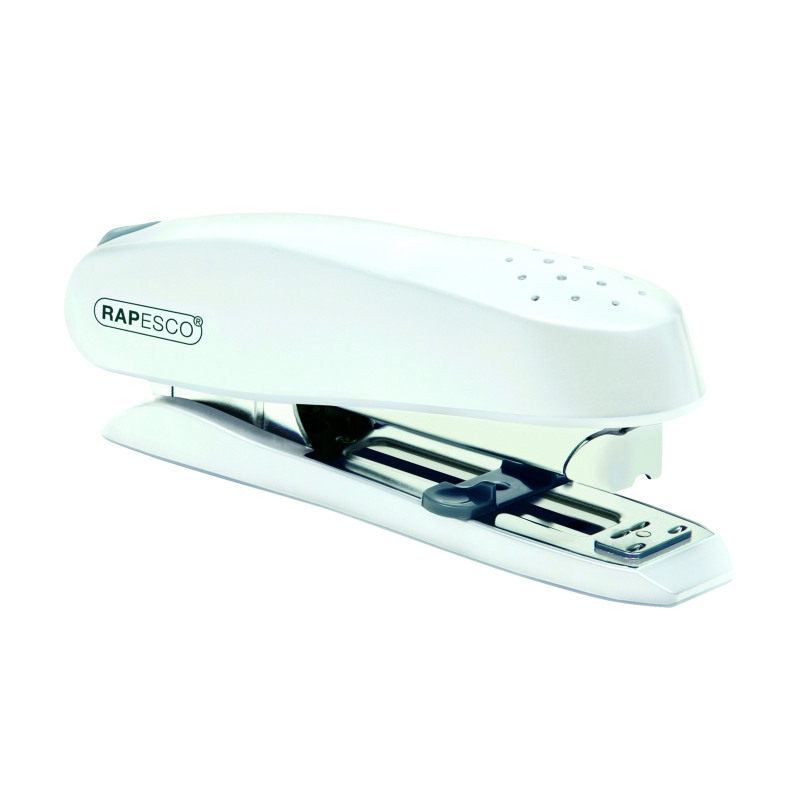 Rapesco+ECO+Spinna+Heavy+Duty+Stapler+Capacity+50+Sheets+White+1390