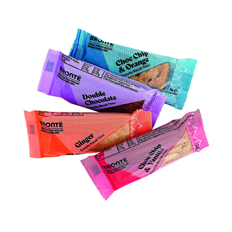 Cafe+Bronte+Twin+Mini+Variety+Biscuits+%28Pack+of+100%29+NWT859