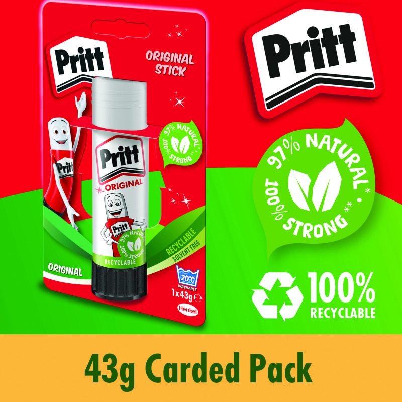 Pritt+Stick+Large+43g+Glue+Stick+%2812+Pack%29+1456075