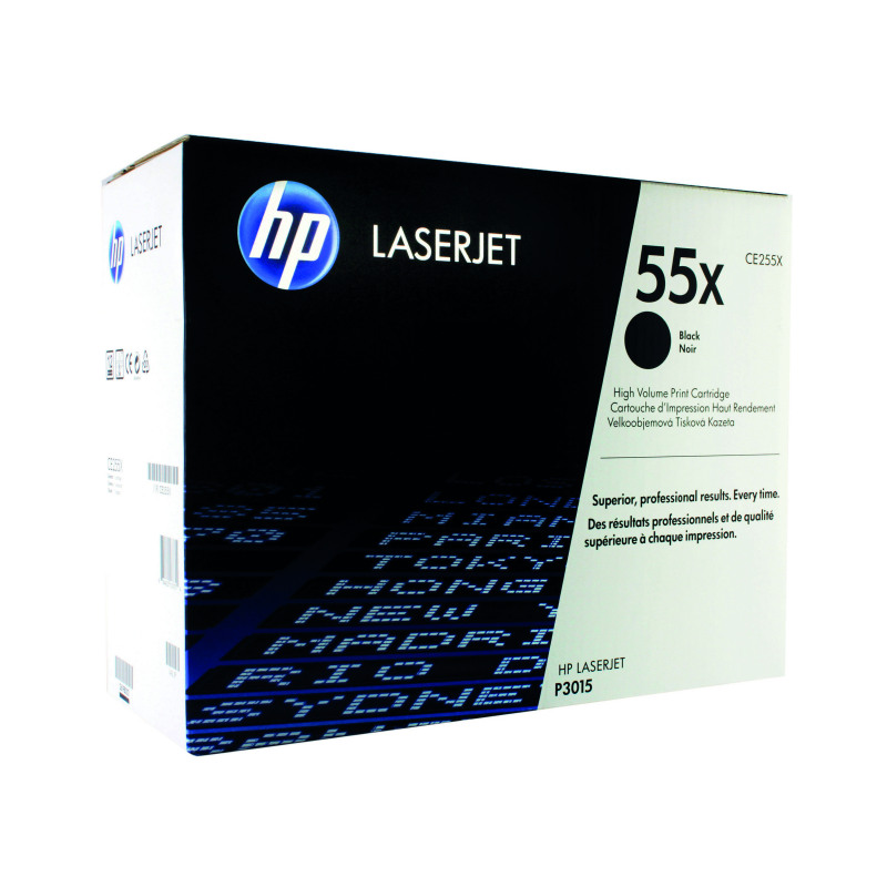 HP+55X+Original+LaserJet+Toner+Cartridge+High+Yield+Black+CE255X