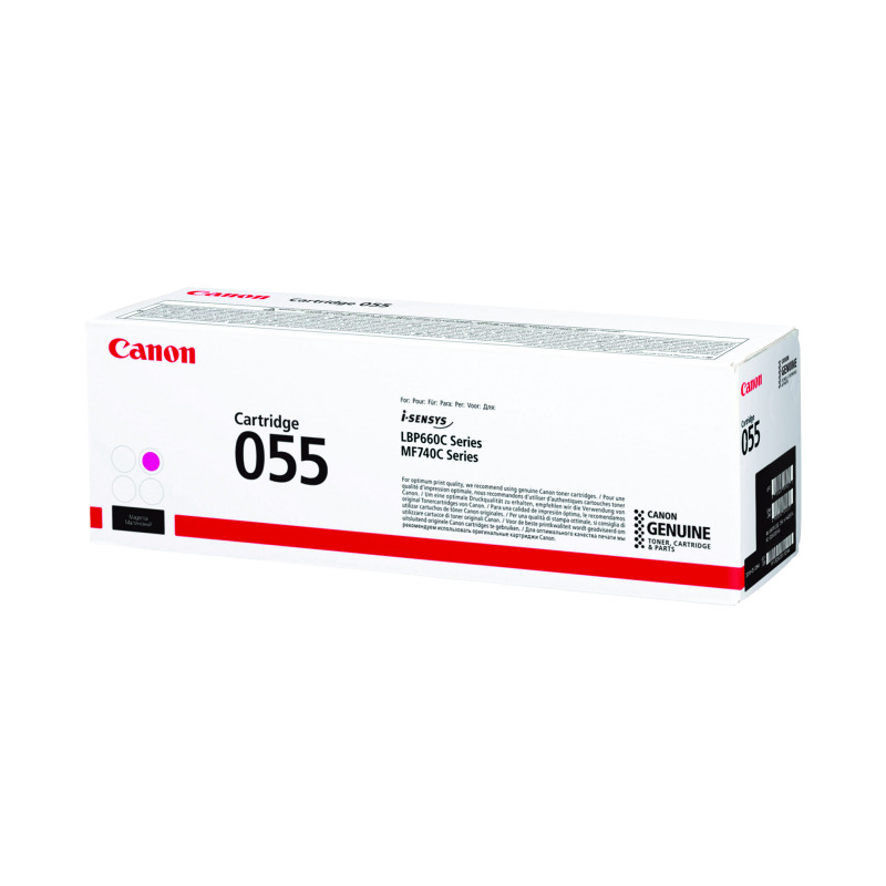 Canon+055M+Toner+Cartridge+Magenta+3014C002