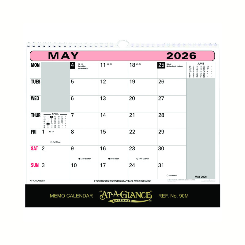 At-A-Glance+Wall+Calendar+2026+90M26