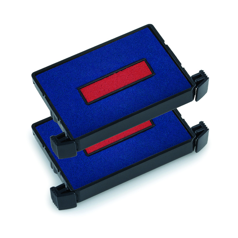 Trodat+Ink+Cartridge+Replacement+Pad+6%2F4750+Blue%2FRed+%28Pack+of+2%29+78253