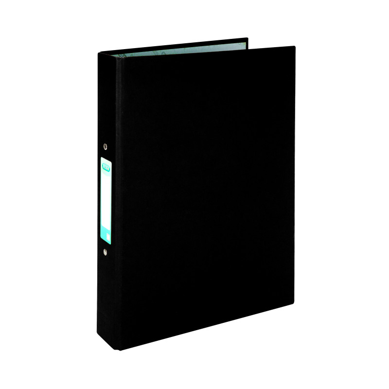 Elba+25mm+Ring+Binder+Paper+Over+Board+A4+Black+%2810+Pack%29+400033495