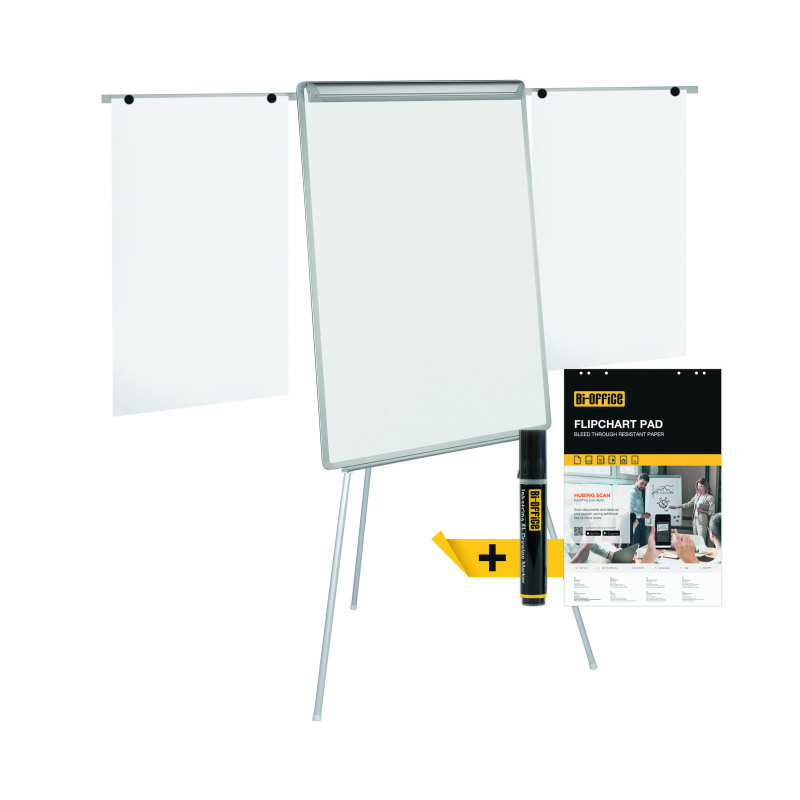 Bi-Office+Design+Tripod+Easel+A1+White+EEA4600046