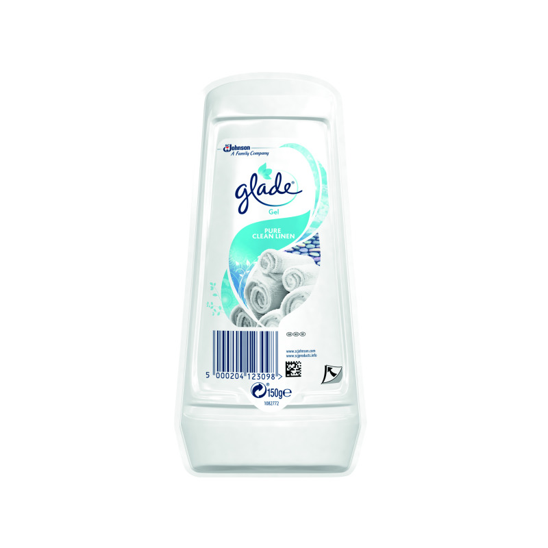 Glade+Clean+Linen+Gel+Air+Freshener+150g+313344