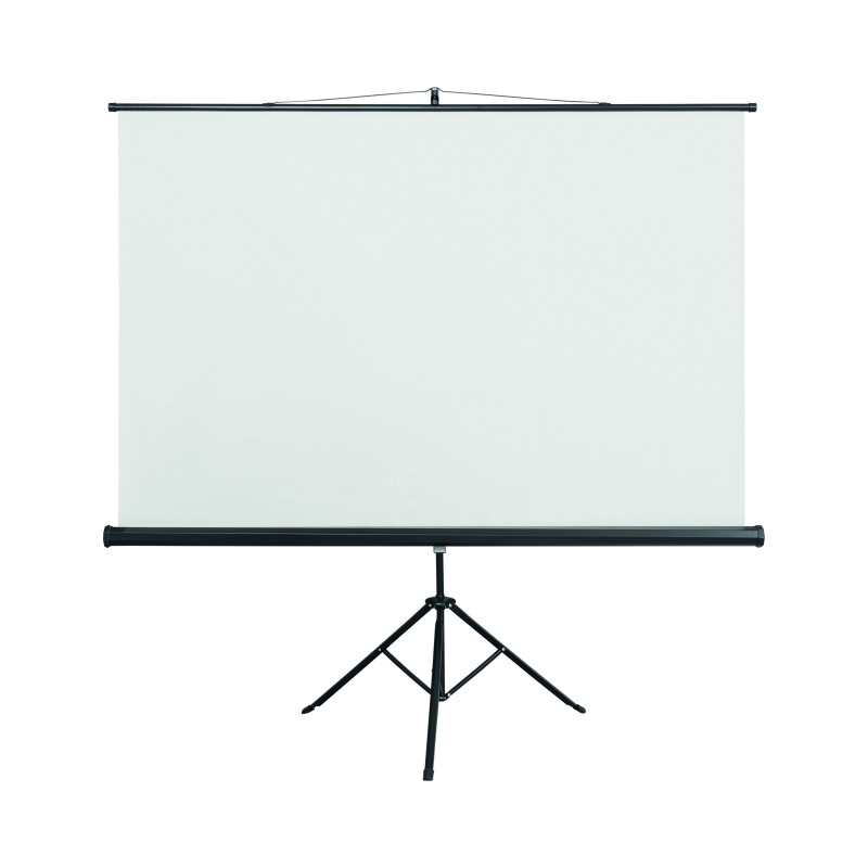 Bi-Office+Tripod+Projection+Screen+1500x1500mm+Black+9D006020