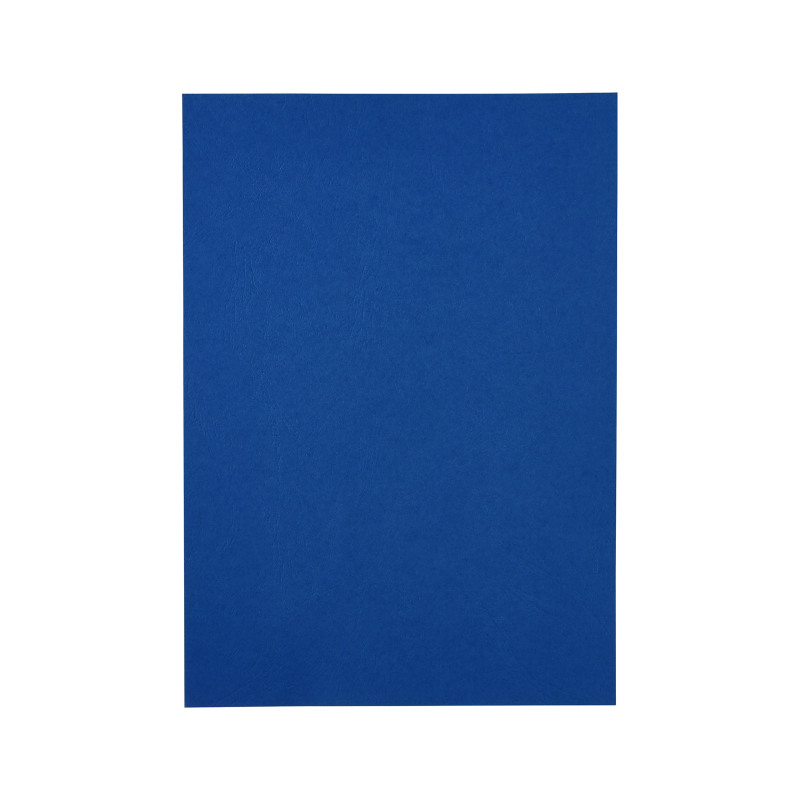 GBC+LeatherGrain+A4+Binding+Cover+250gsm+Royal+Blue+%28Pack+of+100%29+CE040029