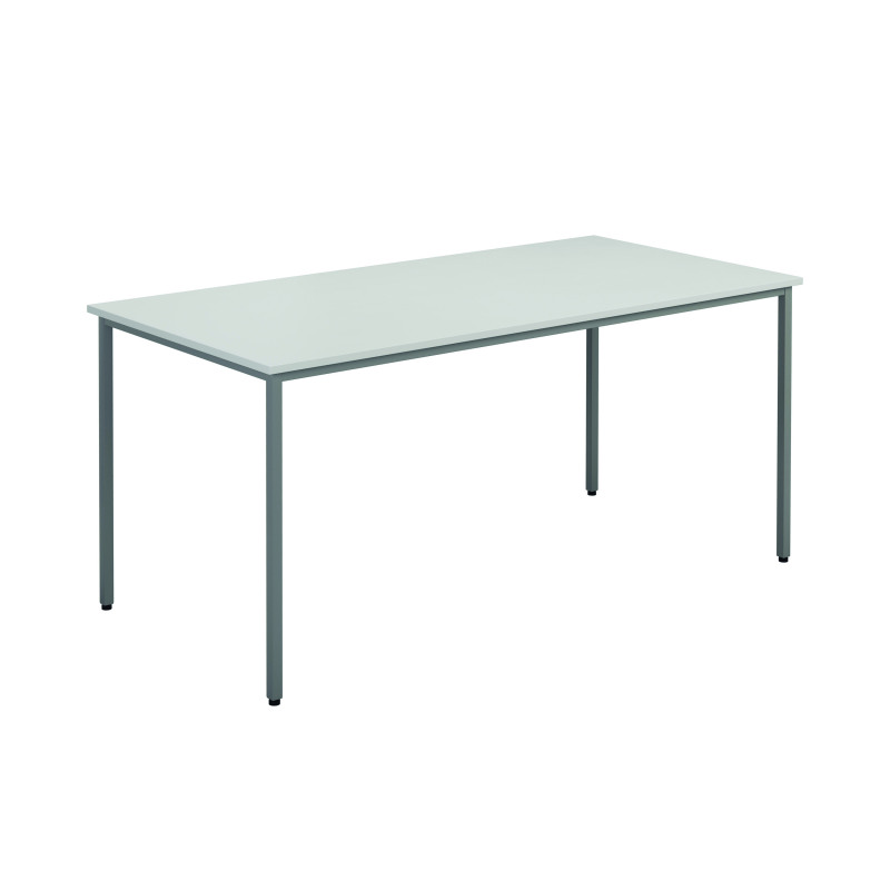 Jemini+Rectangular+Multipurpose+Table+1600x800x730mm+White+KF79026
