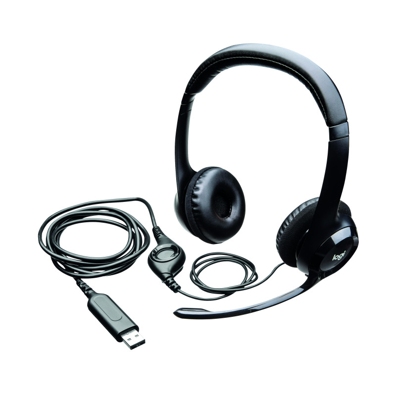 Logitech+H390+USB+Headset+981-000406