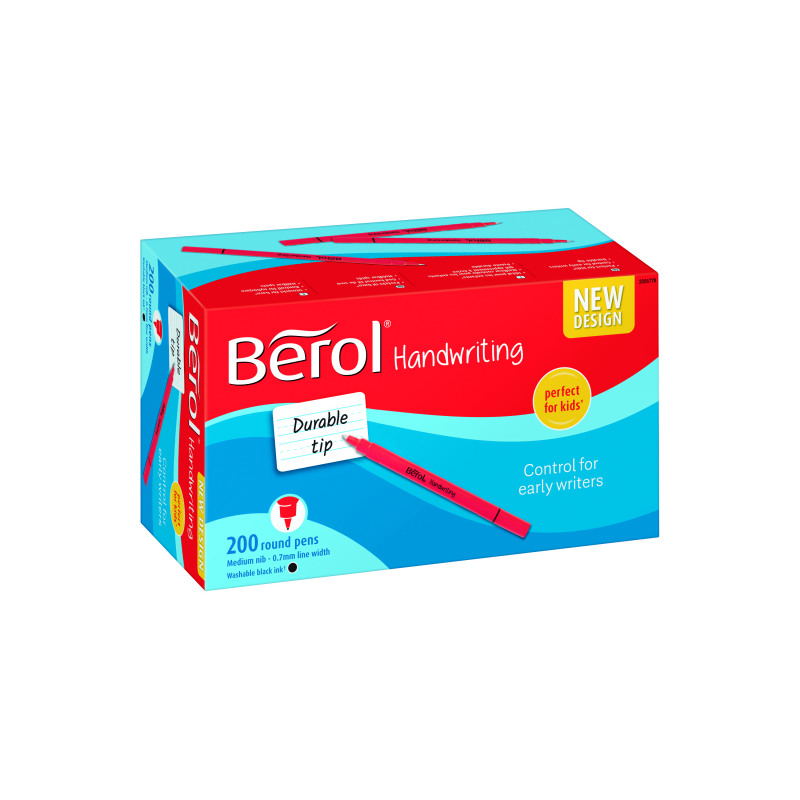 Berol+Handwriting+Pen+Black+%28200+Pack%29+2056778
