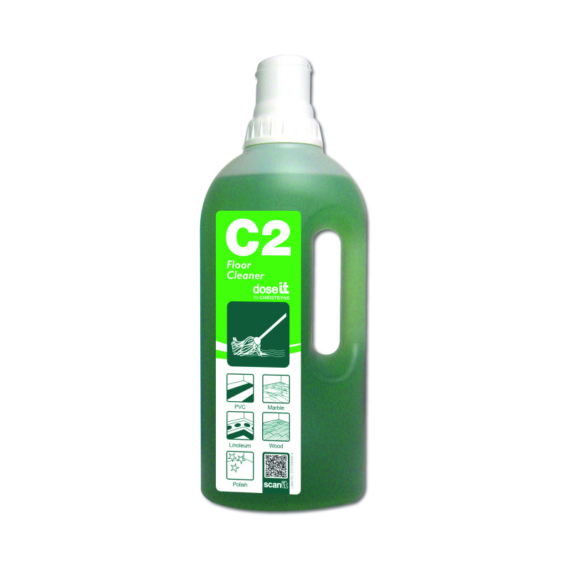 Dose+It+C2+Floor+Cleaner+1+Litre+%28Pack+of+8%29+2W06307