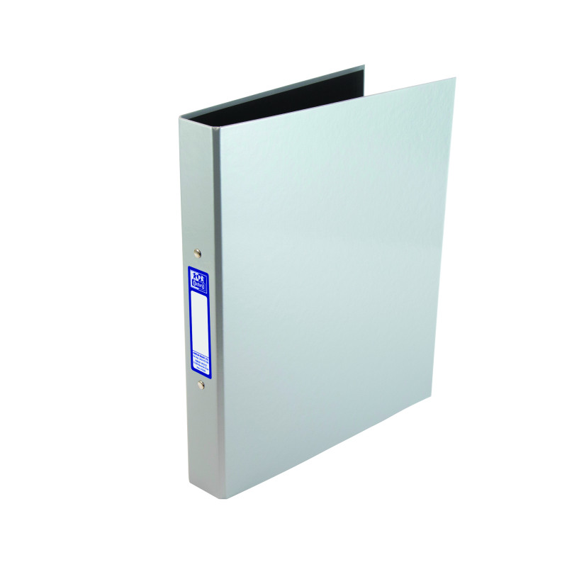 Oxford+25mm+2+O-Ring+Binder+A4+Plus+Metallic+Silver+400017759