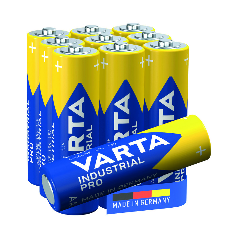 Varta+Industrial+Pro+AA+Battery+%28Pack+of+10%29+04006211111