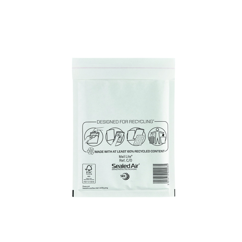 Sealed+Air+Bubble+Postal+Bag+White+C0-150x210+%28Pack+of+100%29+101097840