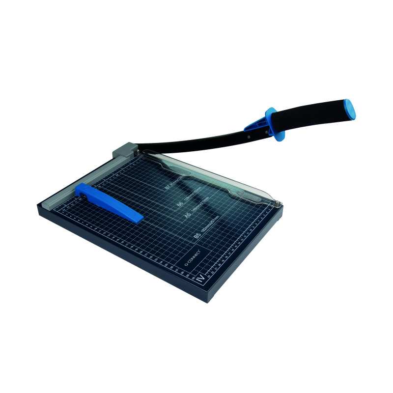 Q-Connect+A4+Guillotine+320mm+Cutting+Length+10+Sheet+Capacity+KF11241