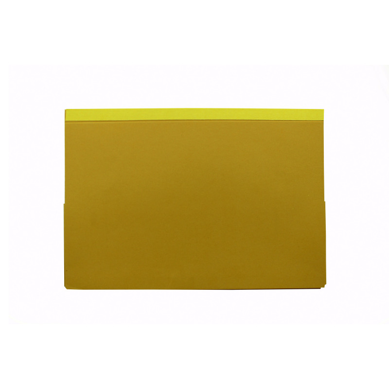 Exacompta+Guildhall+Double+Pocket+Wallet+315gsm+Yellow+A4%2FFoolscap+%28Pack+of+25%29+218-YLWZ