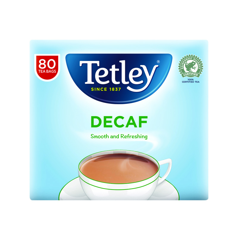 Tetley+Decaffeinated+Tea+Bag+%2880+Pack%29+5012X