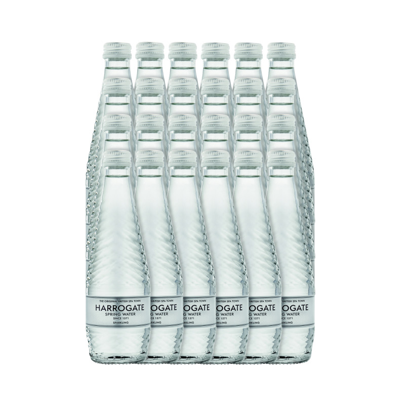 Harrogate+Sparkling+Spring+Water+330ml+Glass+Bottle+%28Pack+of+24%29+G33024+2C