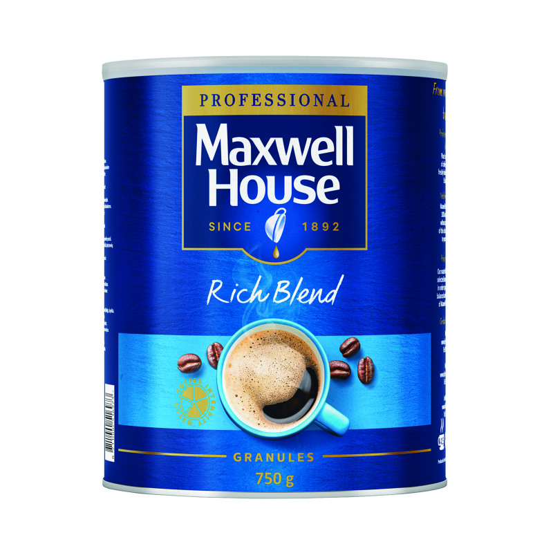 Maxwell+House+Coffee+Granules+750g+Tin+Rich+Blend+4032034