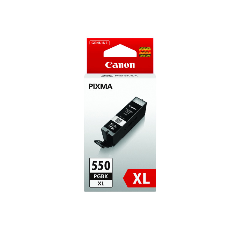 Canon+PGI-550XLPGBK+Ink+Cartridge+High+Yield+Photo+Black+6431B001