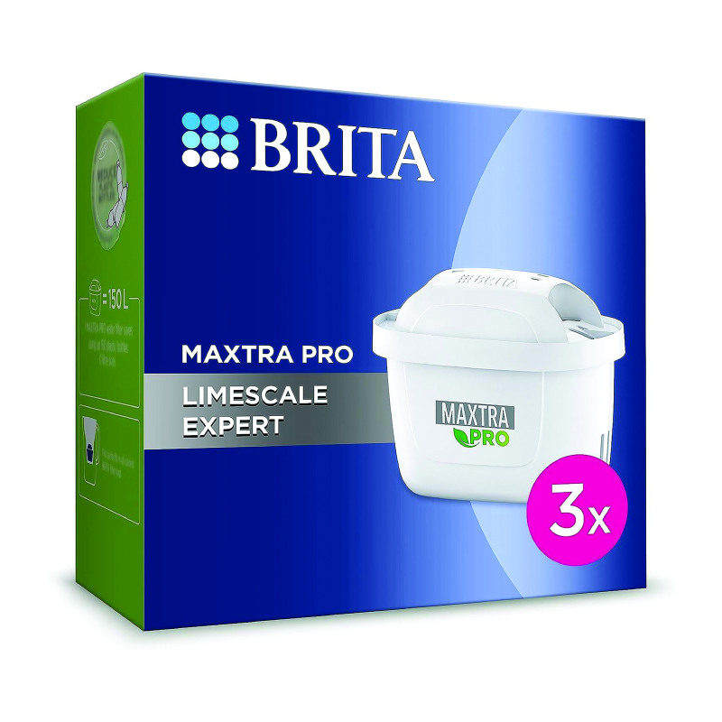 Brita+Maxtra+Pro+Limescale+Expert+Water+Cartridge+%28Pack+of+3%29+1050913