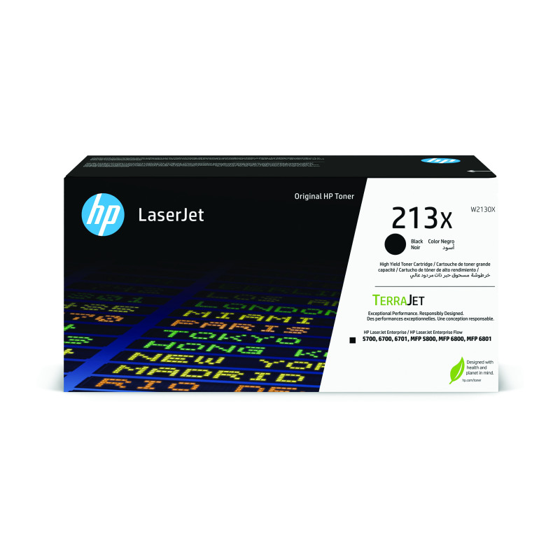 HP+213X+Original+LaserJet+Toner+Cartridge+High+Yield+Black+W2130X