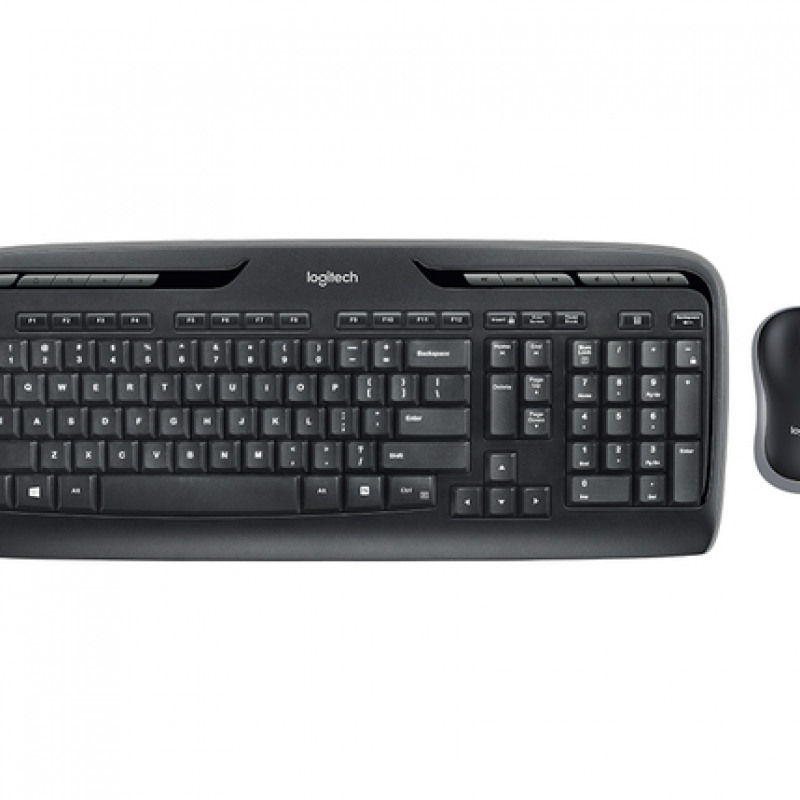 Logitech+Black+MK330+Wireless+Keyboard%2FMouse+Combo+920-003986