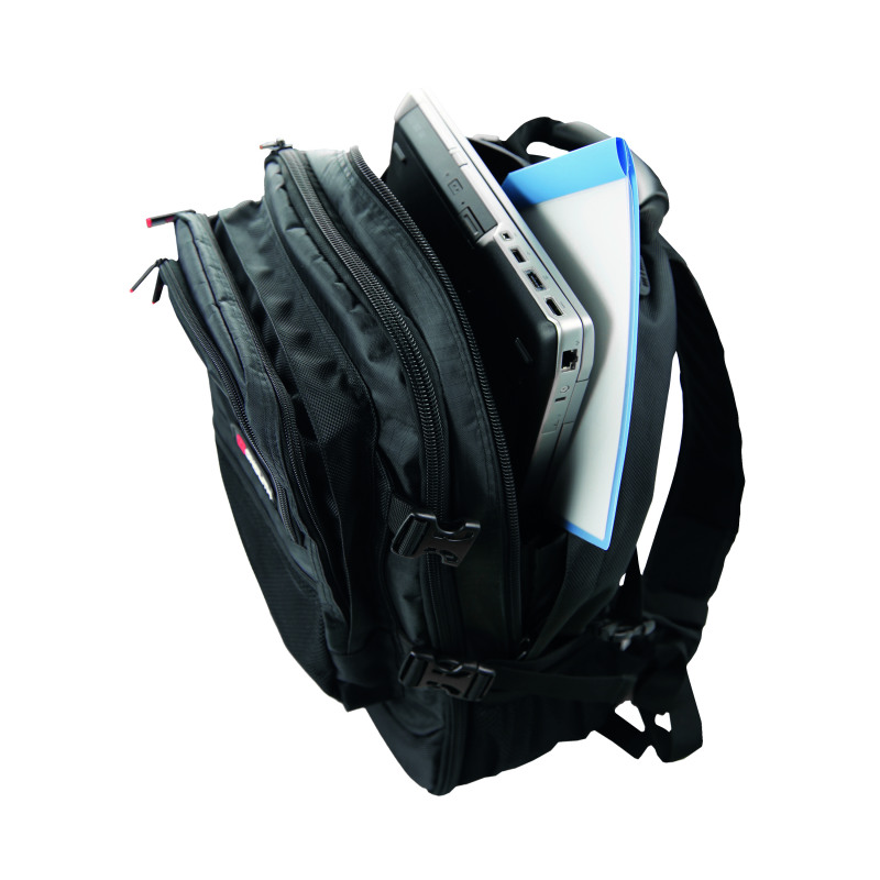 Monolith+Premium+Laptop+Backpack+W340+x+D220+x+H440mm+Black+9106