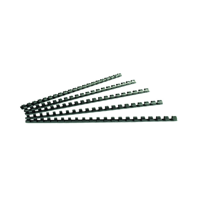 Q-Connect+Black+12mm+Binding+Combs+%28Pack+of+100%29+KF24022