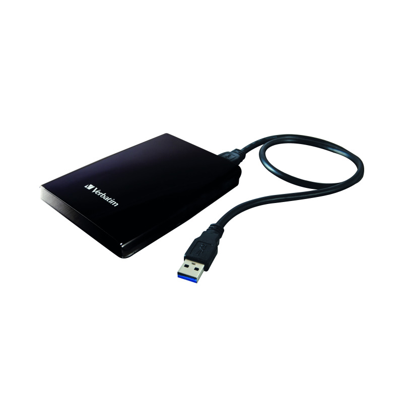Verbatim+Store+N+Go+USB+3.0+Portable+2Tb+Black+Hard+Drive+53177