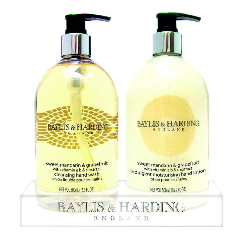 Baylis+and+Harding+Mandarin+and+Grapefruit+Wash+and+Lotion+Set+0604243
