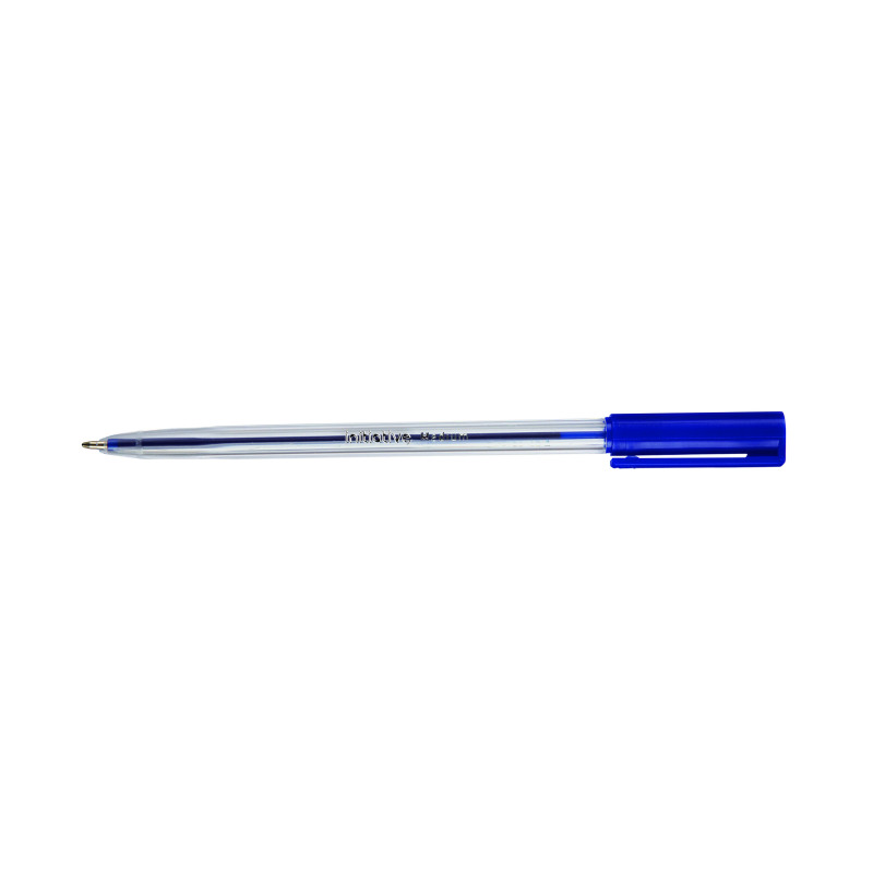 Initiative+Ballpoint+Pen+Medium+Blue+With+Stainless+Steel+Ball+%2850+Pack%29