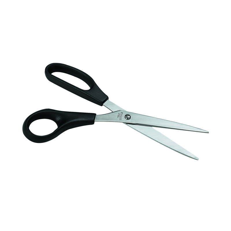 Initiative+Plastic+Handle+Scissors+210mm+%288in%29+Black