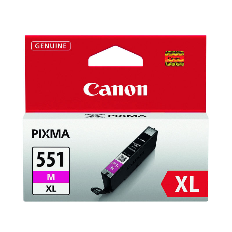 Canon+CLI-551M+Ink+Cartridge+High+Yield+Magenta+6445B001