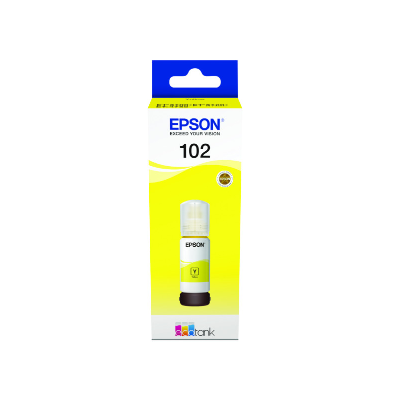 Epson+102+EcoTank+Ink+Bottle+Yellow+C13T03R440