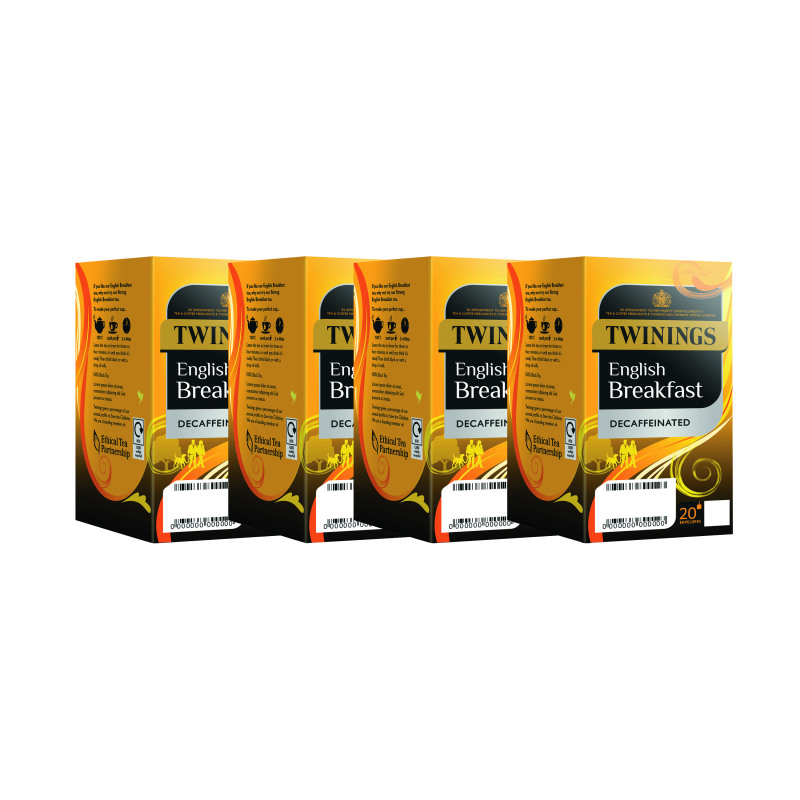 Twinings+Decaffeinated+English+Breakfast+Tea+Bags+%28Pack+of+80%29+F12423