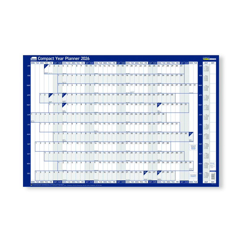 Sasco+Year+Planner+Compact+Landscape+Unmounted+2026+2410267