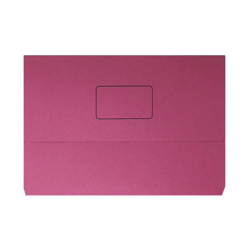 Document+Wallet+220gsm+Foolscap+Pink+%28Pack+of+50%29+45917KIN02