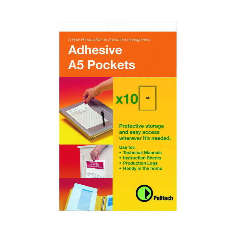 Pelltech+Maxi+Pocket+A5+%28Pack+of+10%29+PLL25544