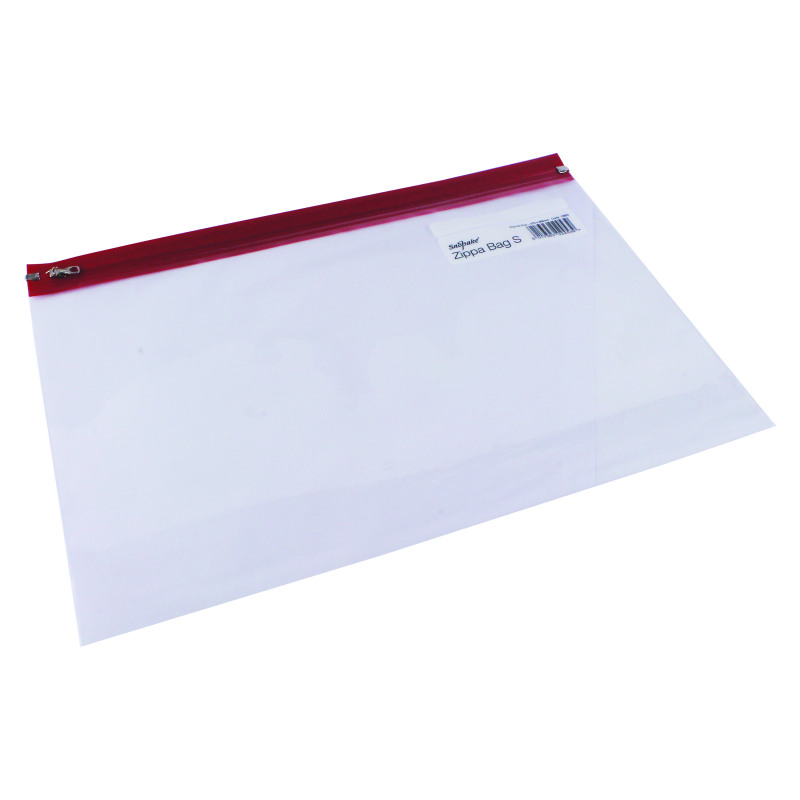 Snopake+Zippa-Bag+S+Classic+A4+Plus+Red+%2825+Pack%29+12805