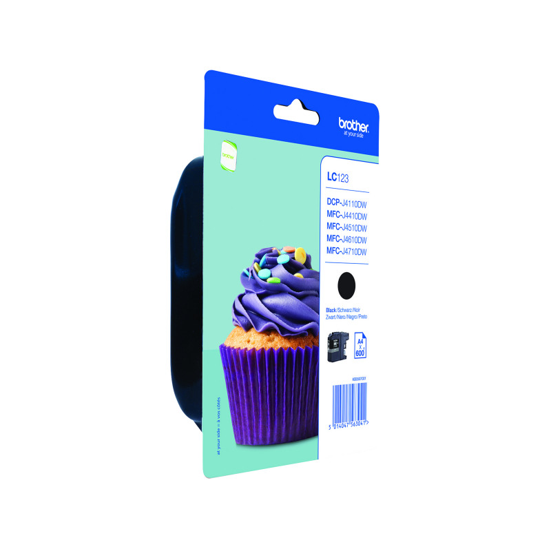 Brother+LC123BK+Inkjet+Cartridge+Black+LC123BK