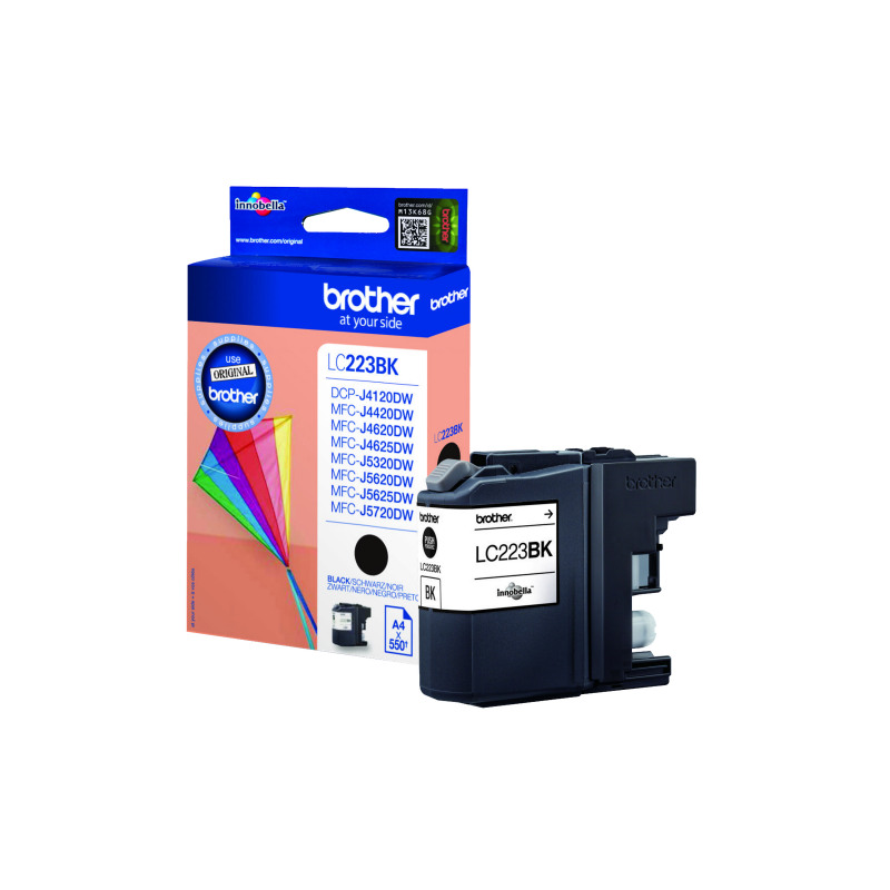 Brother+LC223BK+Inkjet+Cartridge+Black+LC223BK
