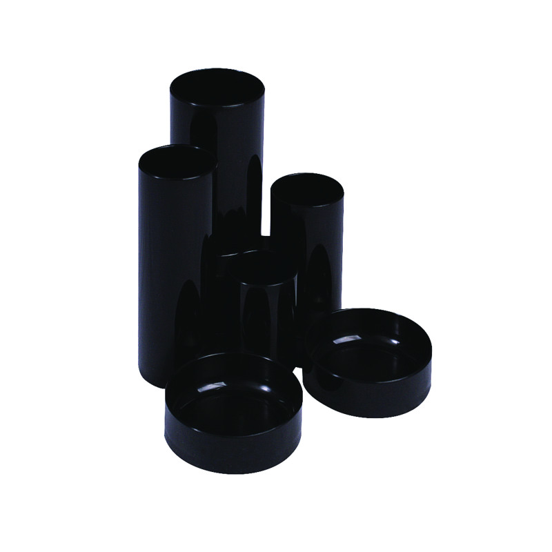 Q-Connect+Desk+Tidy+Black+MPTUBKPBLK